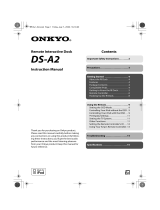 ONKYO DS-A2 Owner's manual