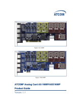 ATCOM AX-1600P User manual