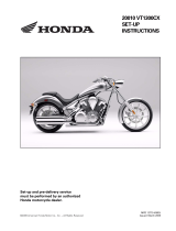Honda 20010 VT1300CX Setup Instructions