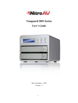 NitroAV Vanguard IIIS Series User manual