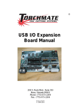 Torchmate CNC USB I/O Expansion Board User manual