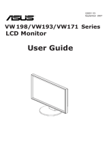 Asus VW 198 User manual