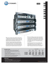 Crown Audio DSi Series User manual