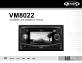 Jensen VM8022 User manual