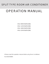 Haier HSU-09HV04, HSU-12HV04, HSU-18HV04, HSU-22HV04 User manual