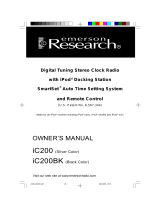 Emerson Research ic200bk User manual