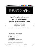 Emerson ic200bk User manual