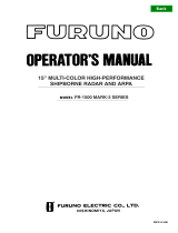Furuno FR-1510 MARK-3 User manual