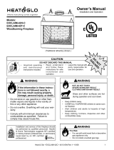 Heat & Glo LifeStyle EXCLAIM-42H-C User manual