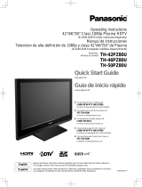 Panasonic TH-42PX80U User manual