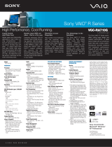 Sony VGC-RA710G User manual