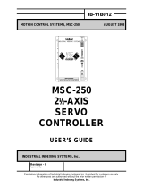Industrial Indexing Systems MSC-250 User manual