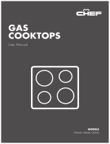 Chef Gas Cooktops User manual