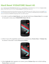 Vodafone Smart 4G Hard reset manual