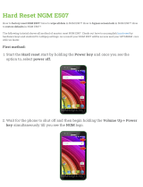 NGM E507 User manual