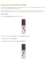 Huawei M328 User manual