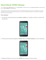 Wiko Kenny Hard reset manual