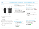 Cisco Webex Wireless Phone Reference guide