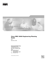 Cisco ONS 15454 Series Multiservice Provisioning Platforms User guide