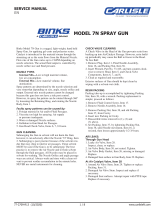 Binks FRP (Fiberglass-Reinforced Polymer) Spray Guns Owner's manual