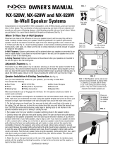 Nxg NX-520W Owner's manual