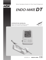 NSK ENDO-MATE DT Operating instructions