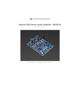 adafruit learning system MAX9744 User manual