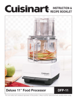 Cuisinart DFP-11 Owner's manual