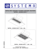 Systema INFRA...ROSSO SCR 1 25A User manual