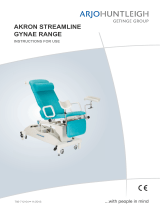 Getinge Arjohuntleigh AKRON STREAMLINE GYNAE Series Instructions For Use Manual
