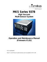 MKS 937B Series Operation and Maintenance Manual