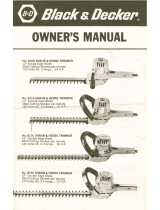 Black & Decker 8110 Owner's manual