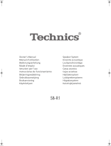 Technics SB-R1 Owner's manual