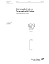 ENDRESS+HAUSER Gammapilot M FMG60 Operating Instructions Manual
