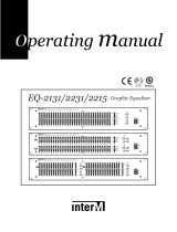 Inter-m EQ-2131 Operating instructions