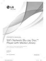 LG BD590 Owner's manual