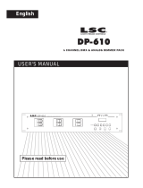 Elation DP-610 User manual