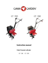 Gama Garden GT- 390 GT- 395 User manual