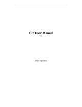 ZTE Q78-T72 User manual
