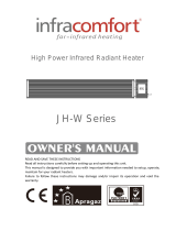 Infracomfort JH-W Series Owner's manual