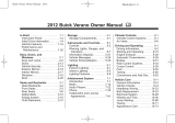 Buick Verano 2012 Owner's manual