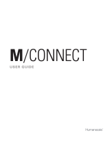 Humanscale M/Connect MCM8B User manual
