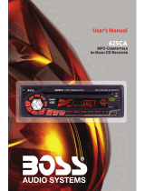 Boss 625CA User manual