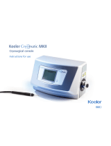 Keeler Cryomatic MKII Instructions For Use Manual