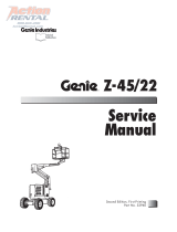 Genie Z-45/22 User manual