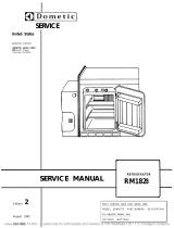Dometic RM182B User manual