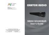 Orator Audio SB002 User manual
