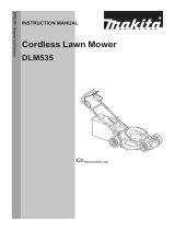 Makita DLM535 User manual