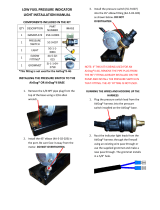 PureFlow AirDog low fuel pressure indicator light Installation guide