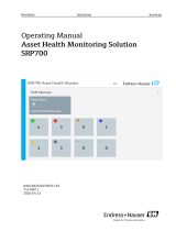 Endres+Hauser Asset Health Monitoring Solution SRP700 Operating instructions
